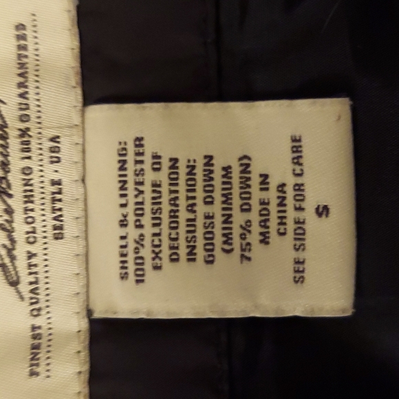 EDDIE BAUER | PREMIUM GOOSE DOWN VEST | SIZE SMALL - Picture 6 of 8